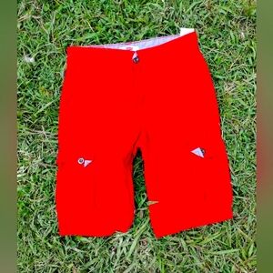 🎉 Levi's 12R Boy's Red Cargo Shorts